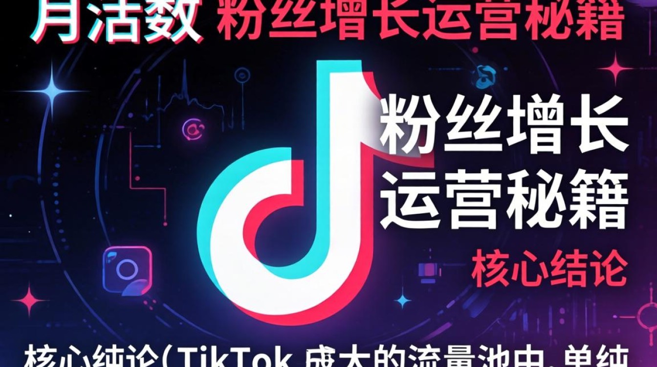 TikTok 的月活数 粉丝增长运营秘籍