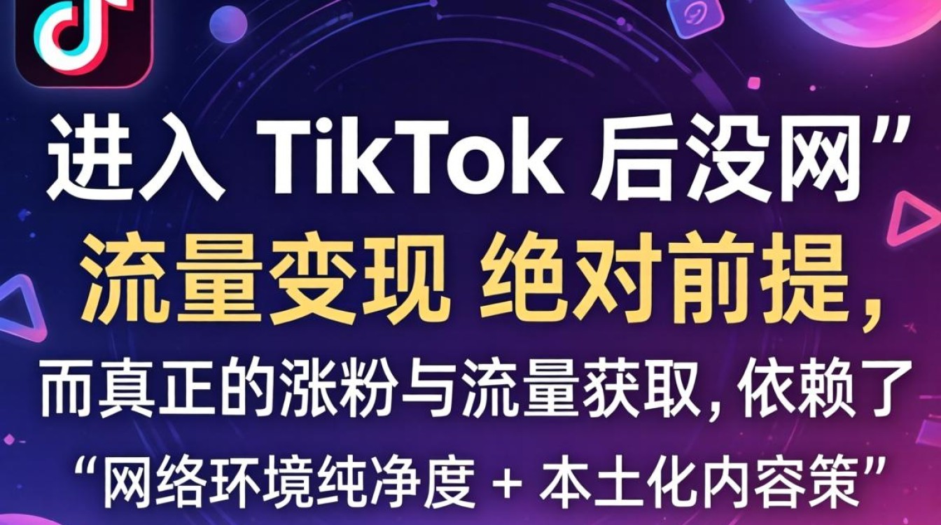 百家号进入TikTok后没网怎么办