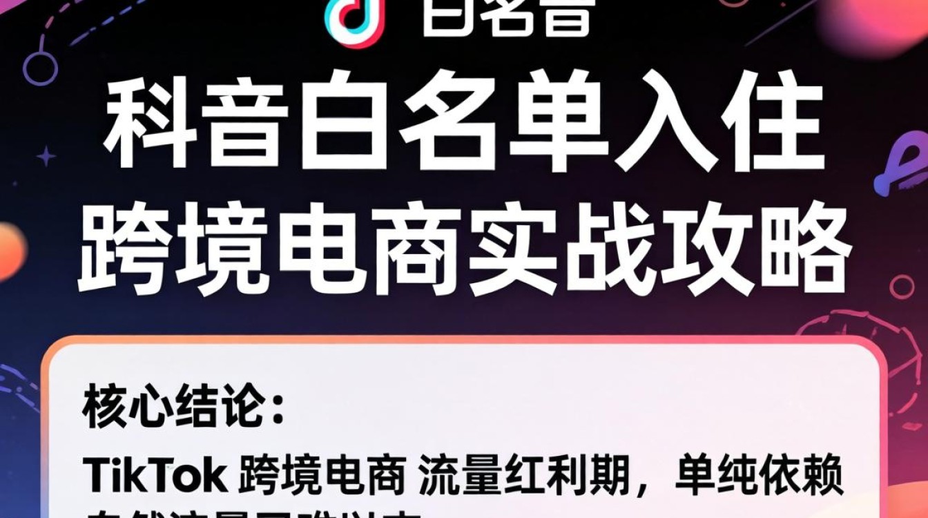 TikTok 白名单怎么申请