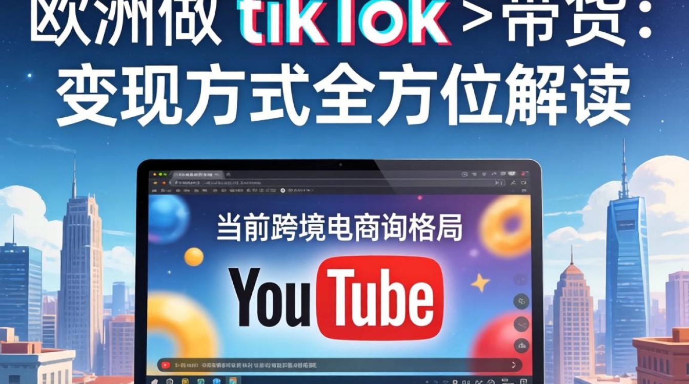 YouTube 欧洲做 TikTok 带货怎么变现