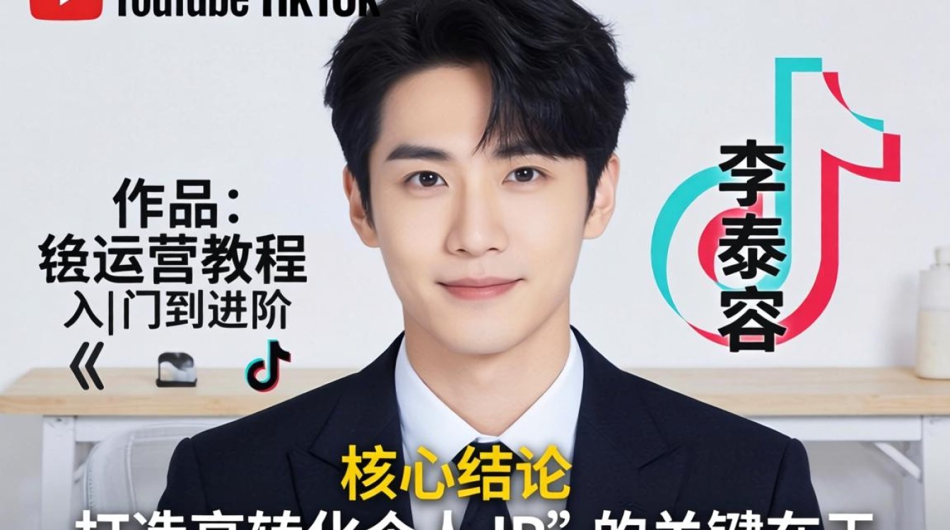 YouTube 李泰容 tiktok 作品运营教程入门到进阶
