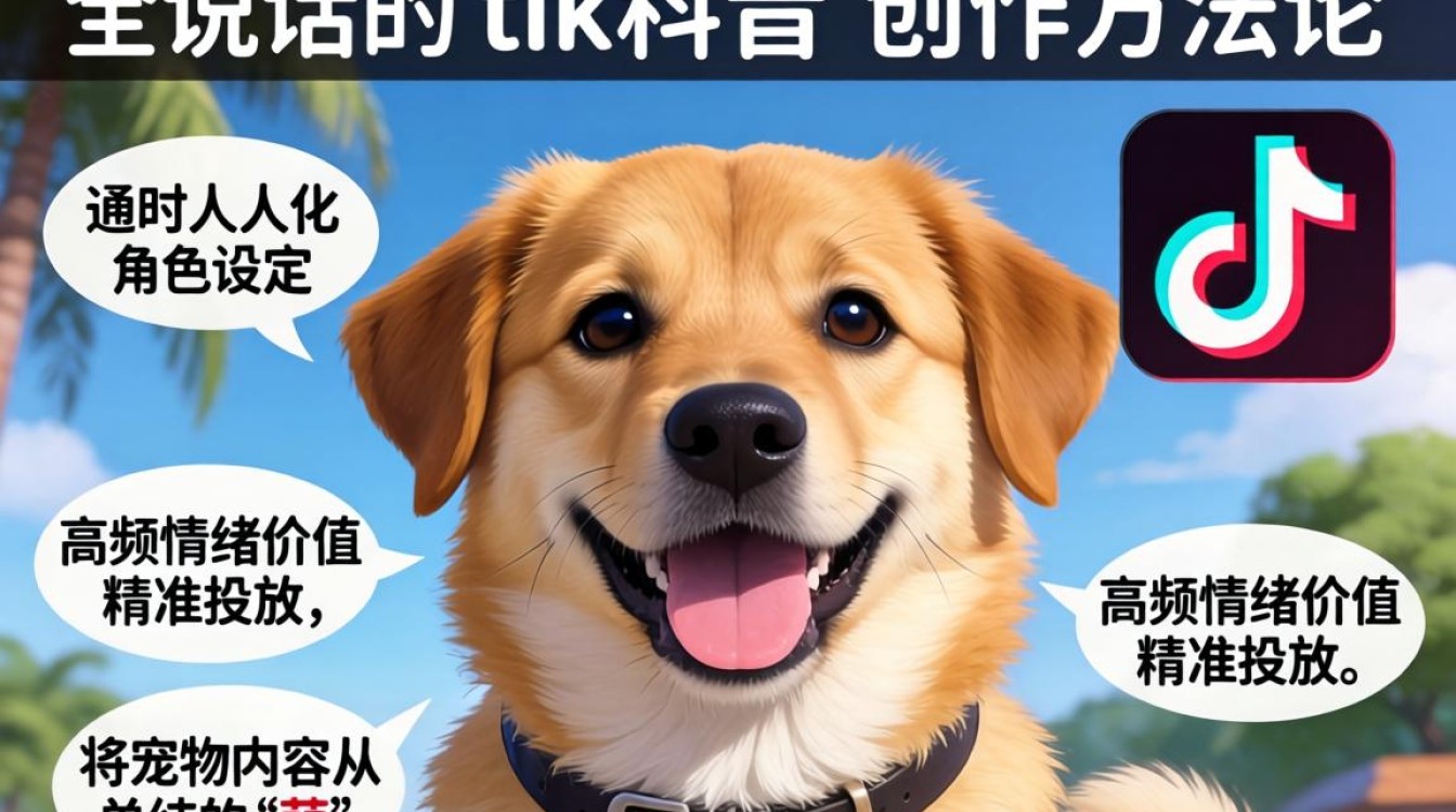 运营会说话的狗tiktok创作方法论