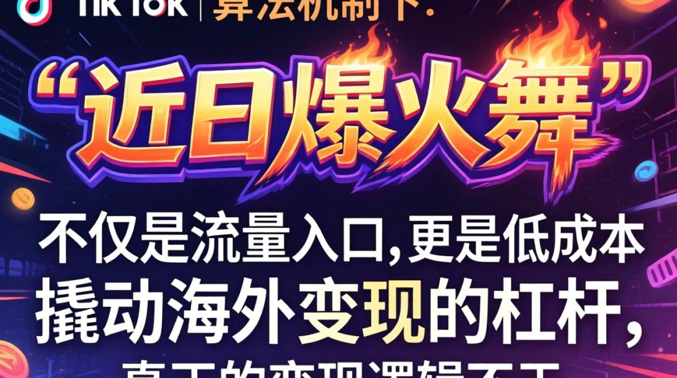 TikTok 近日爆火舞怎么变现