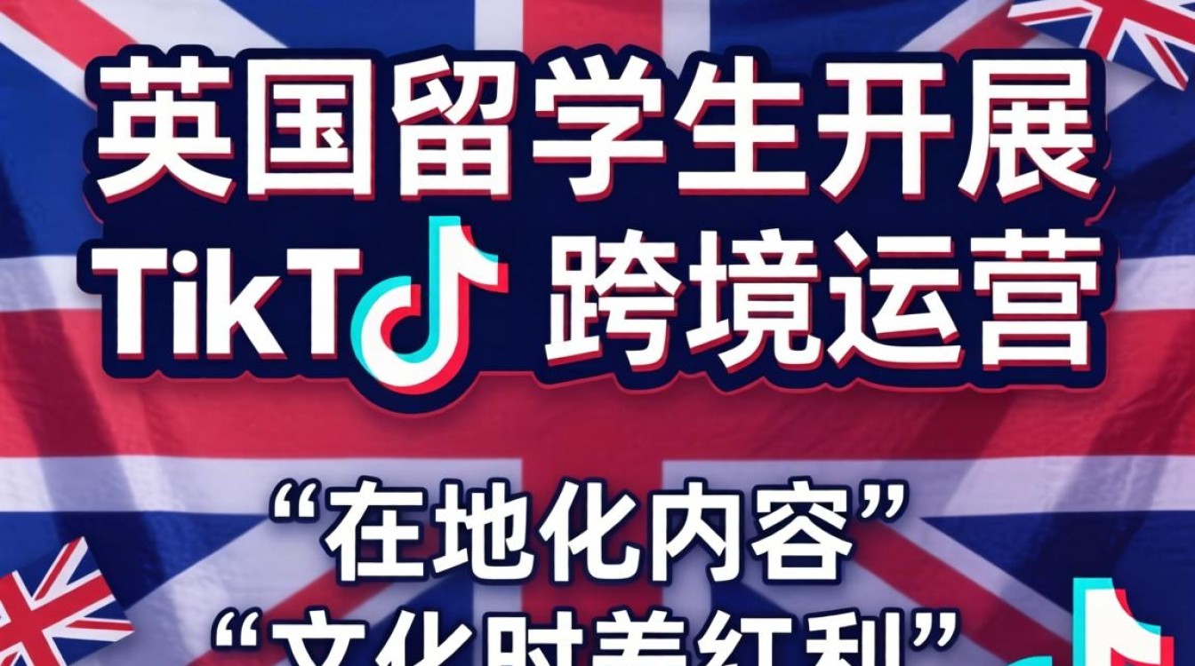TikTok 英国留学生跨境运营从入门到进阶