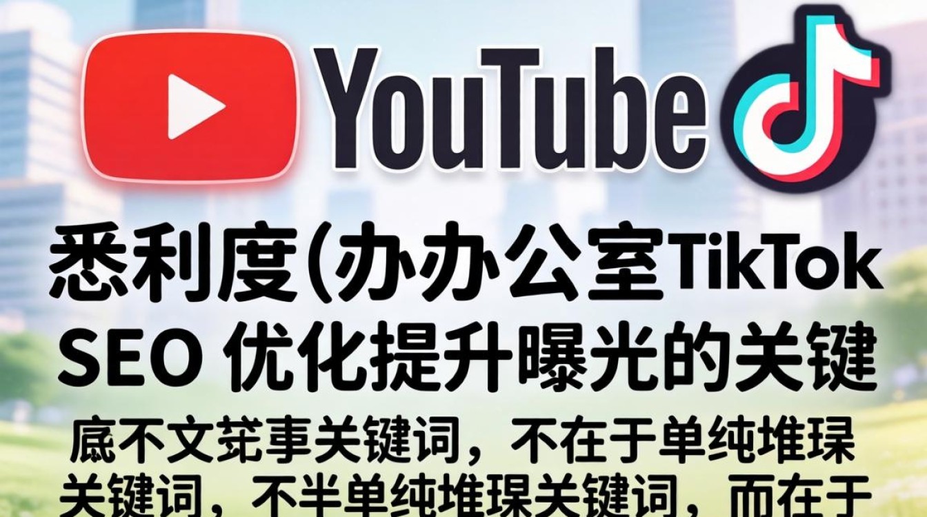 YouTube 悉尼 TikTok 办公室 SEO 优化提升曝光