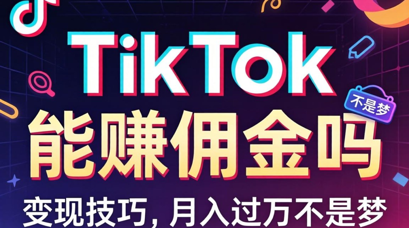 TikTok 能赚佣金吗