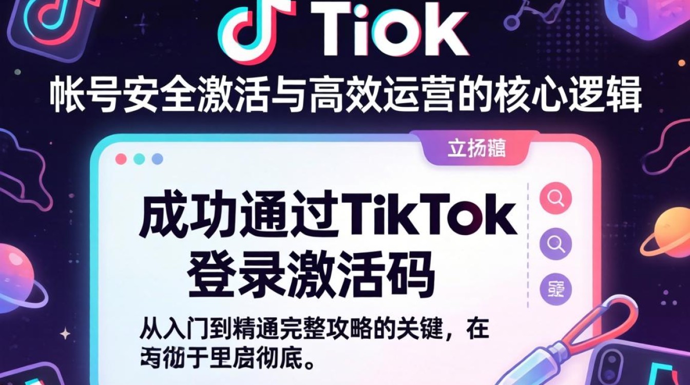 TikTok 登录激活码完整攻略
