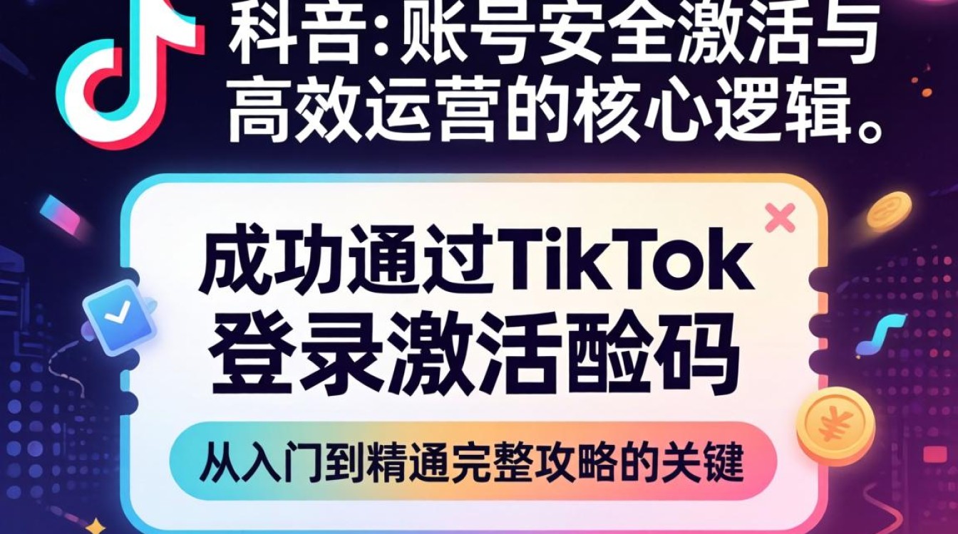 TikTok 登录激活码完整攻略
