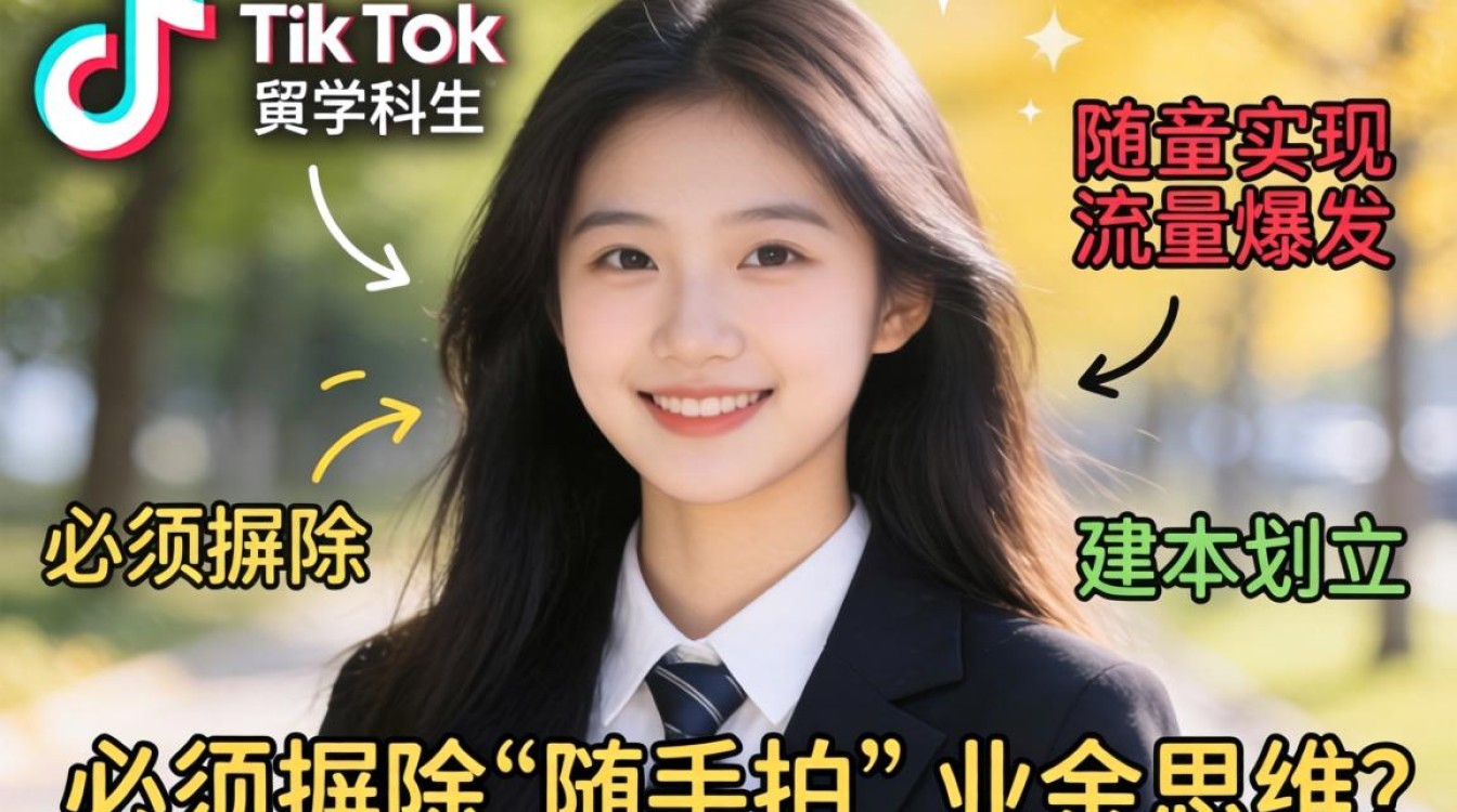 短视频制作女留学生tiktok如何提升视频质量