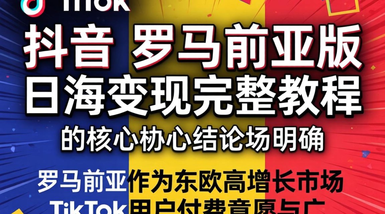 TikTok 罗马尼亚版出海变现完整教程怎么做