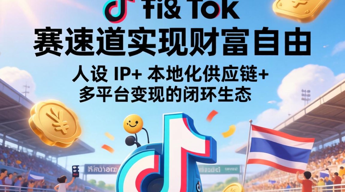 泰国第一帅TikTok如何创业实现财富自由
