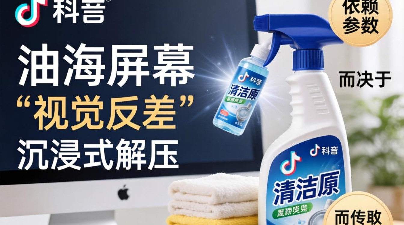 TikTok 屏幕清洁剂 出海内容创作技巧