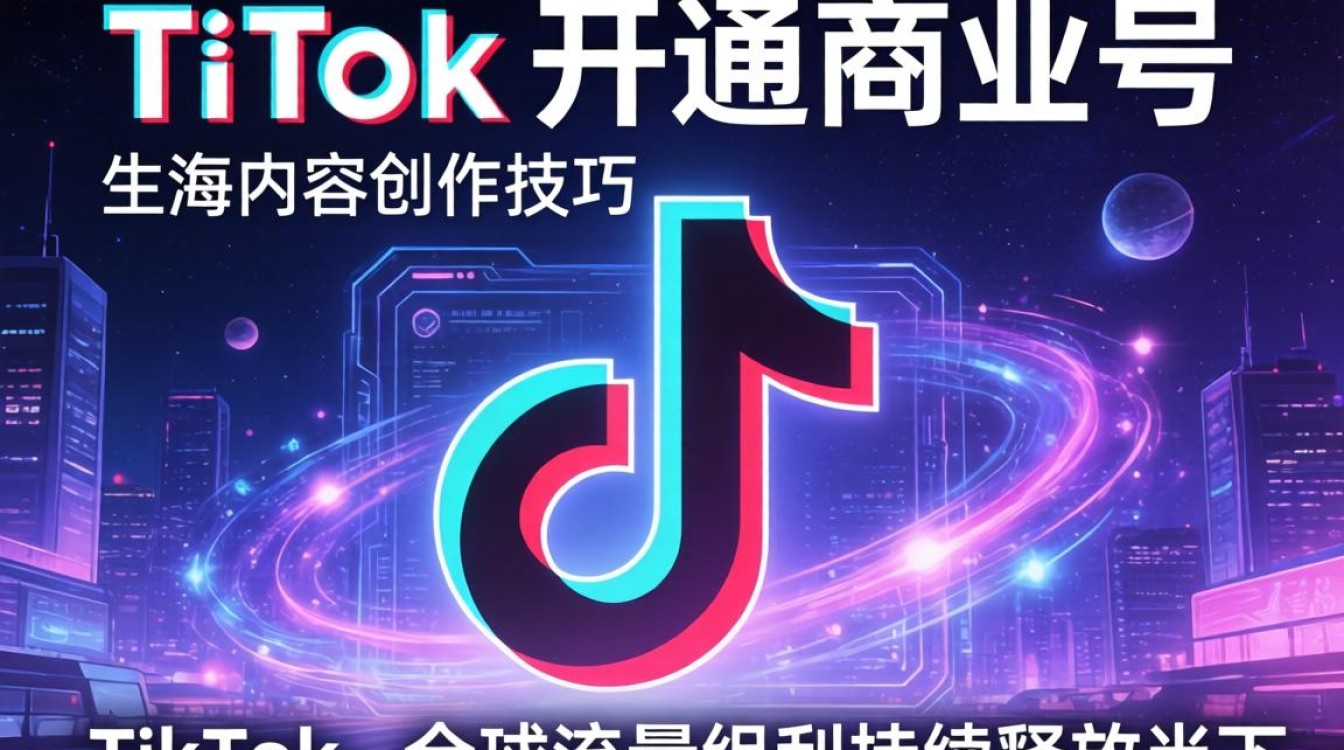 TikTok 开通商业号 出海内容创作技巧