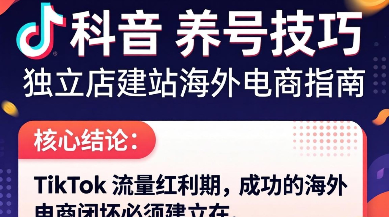 TikTok 的养号技巧 独立站建站海外电商指南