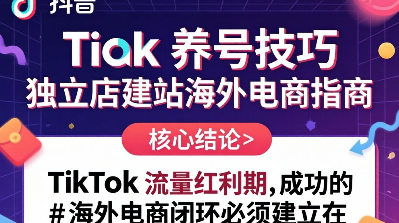 TikTok 的养号技巧 独立站建站海外电商指南
