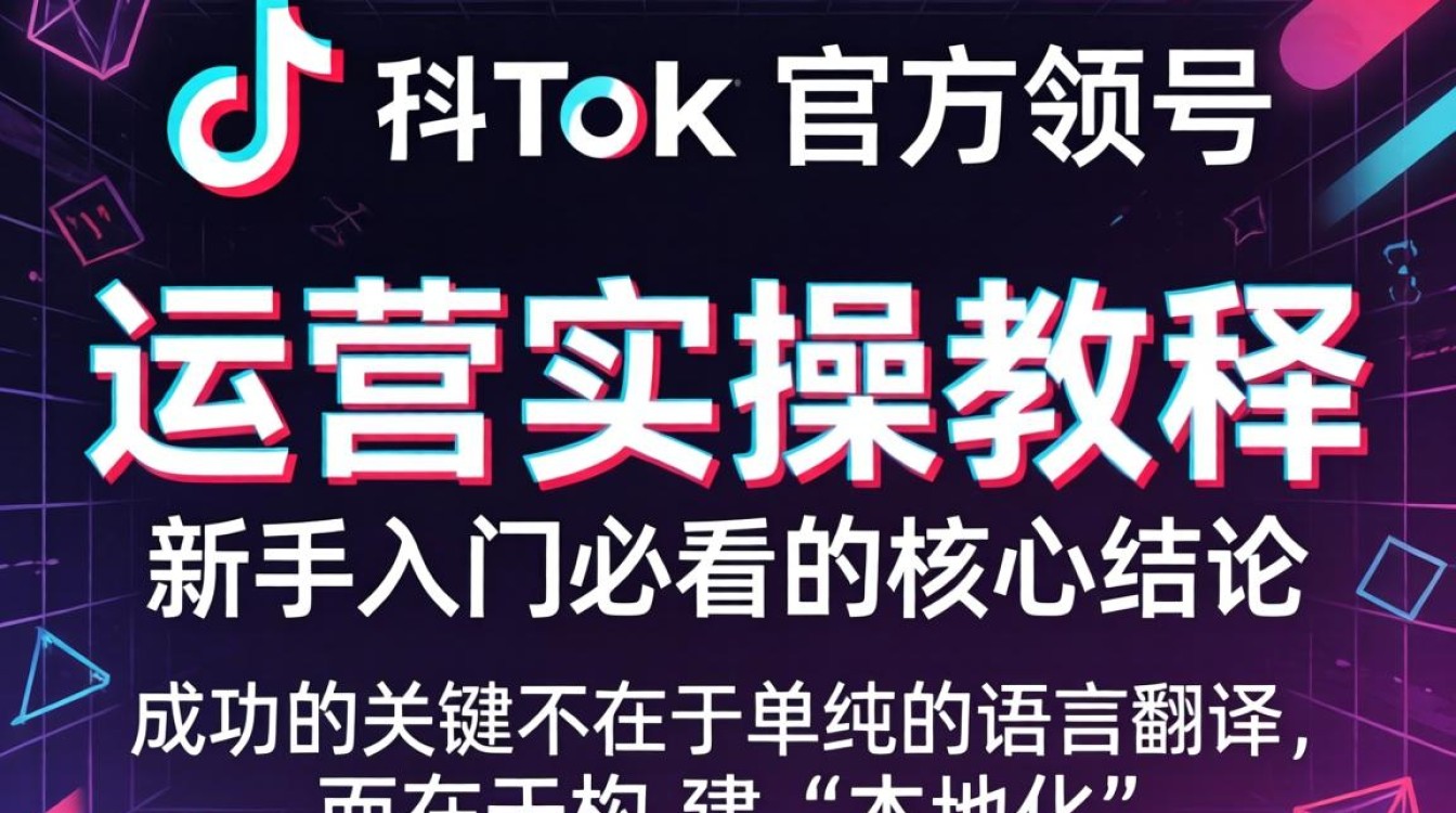 TikTok 官方账号的英文 运营实操教程
