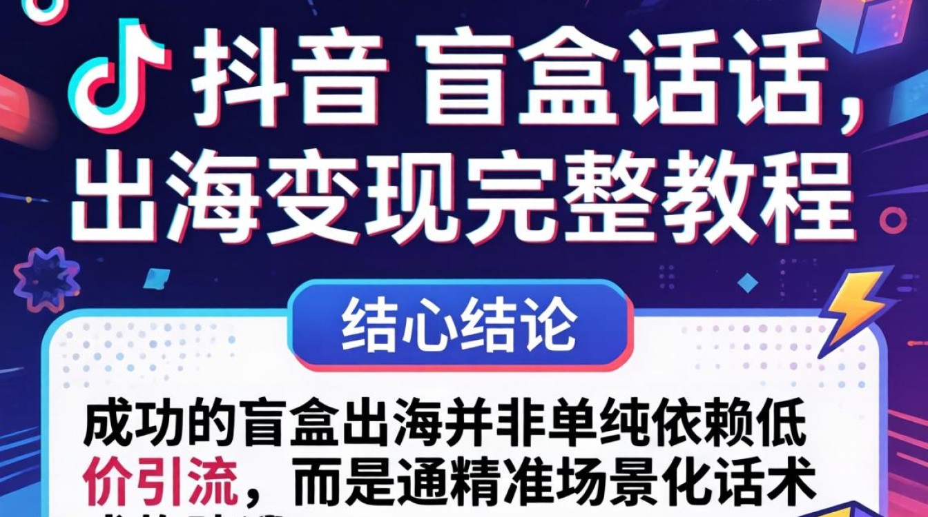 TikTok 盲盒话术出海变现完整教程