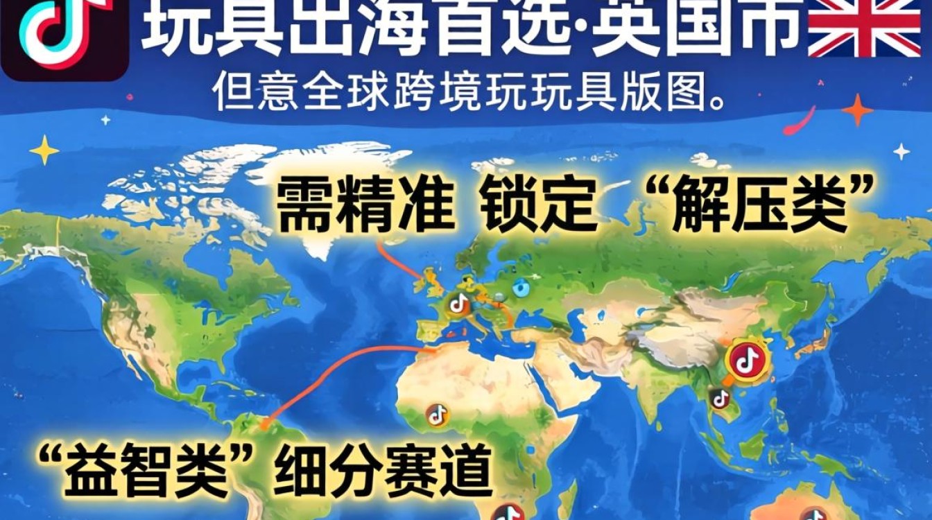 TikTok 玩具出海最佳国家