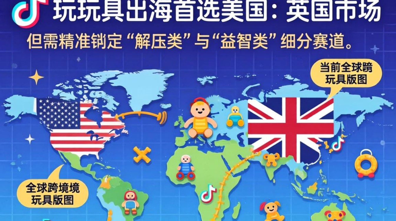 TikTok 玩具出海最佳国家