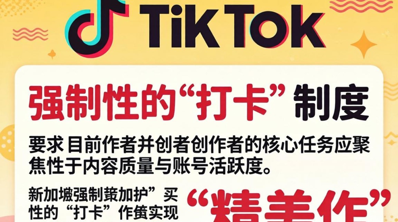 后期处理新加坡 TikTok 打卡要求
