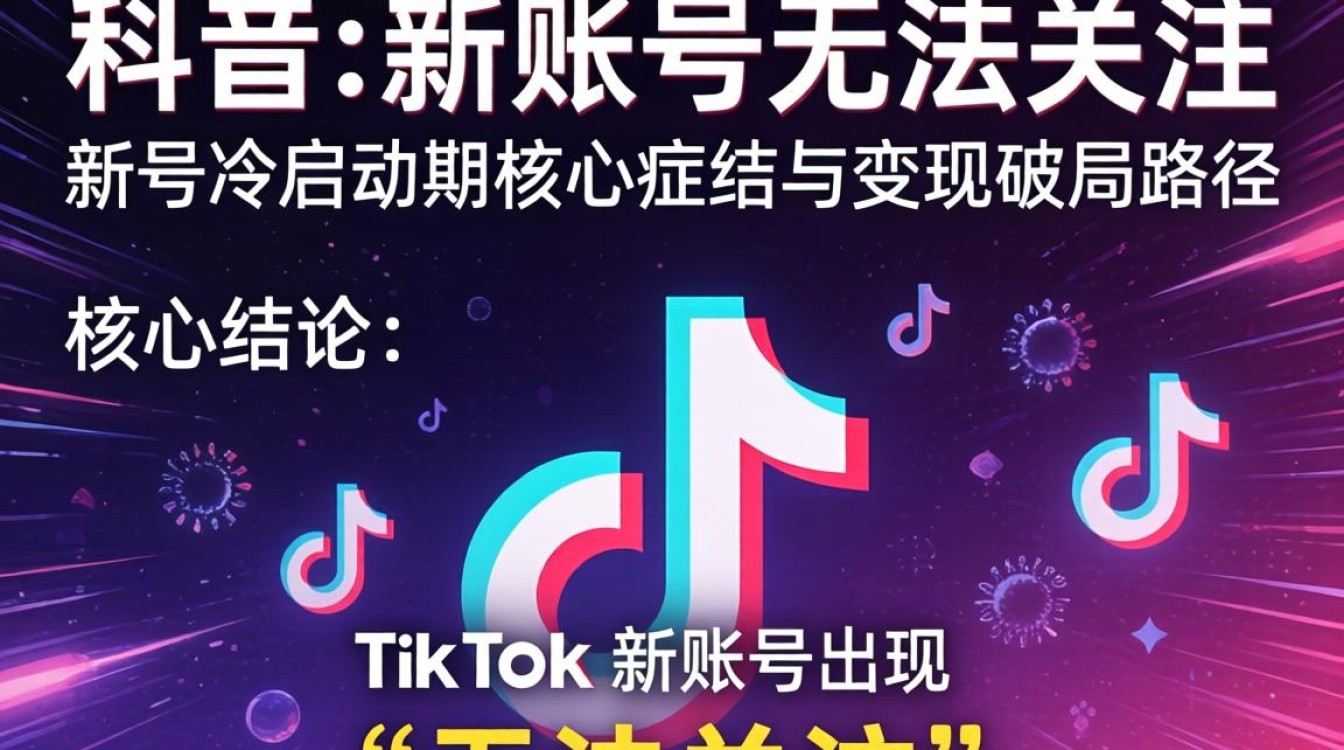 TikTok 新账号无法关注怎么解决