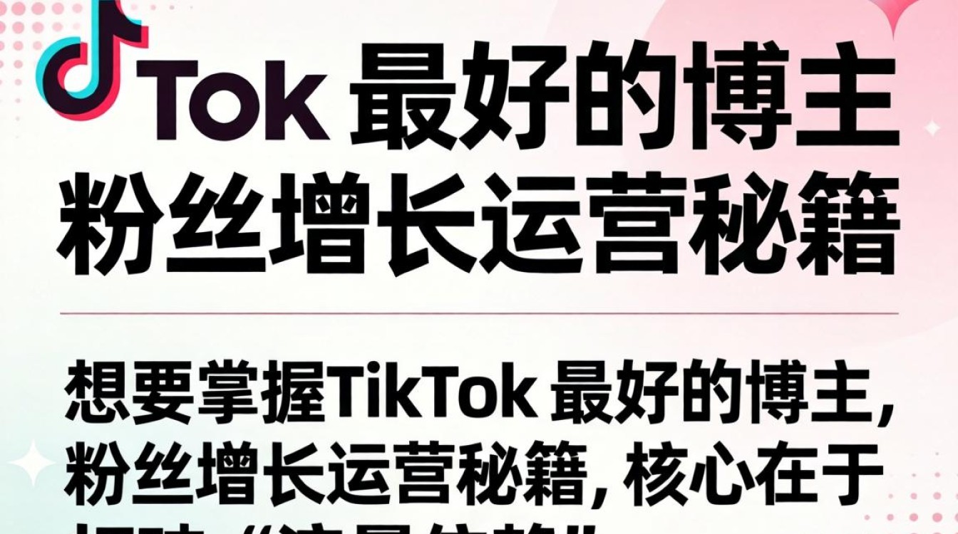 TikTok 最好的博主粉丝增长运营秘籍