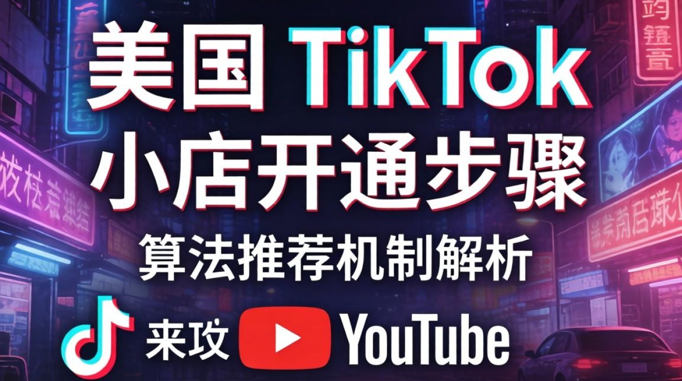 YouTube 美国 TikTok 小店开通步骤是什么