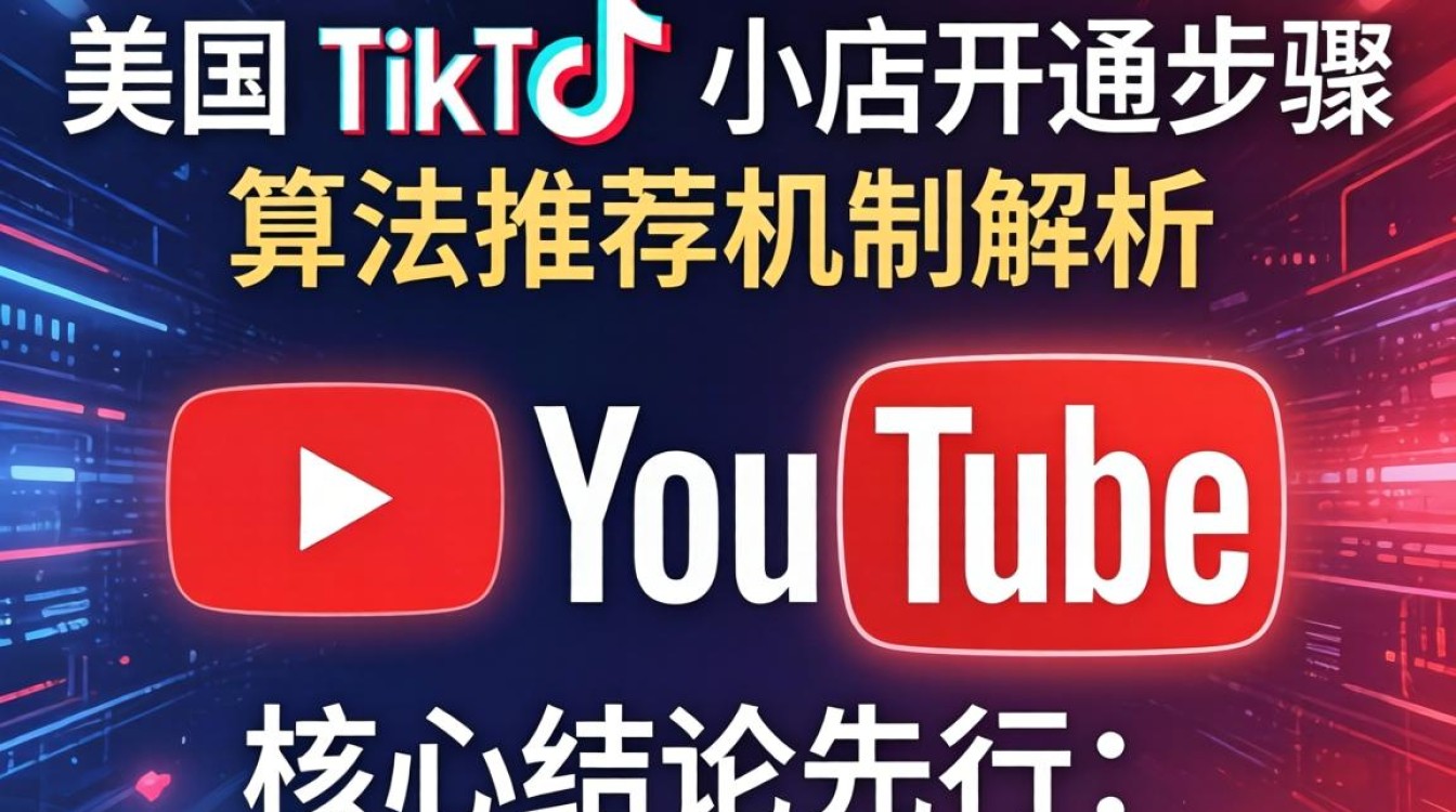 YouTube 美国 TikTok 小店开通步骤是什么