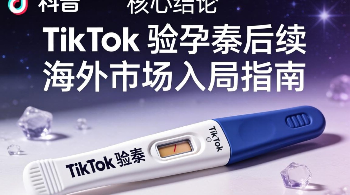 TikTok 验孕棒后续 海外市场入局指南