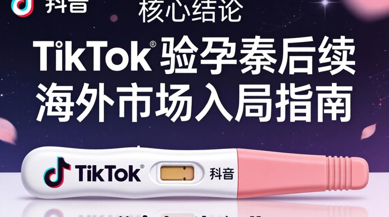 TikTok 验孕棒后续 海外市场入局指南
