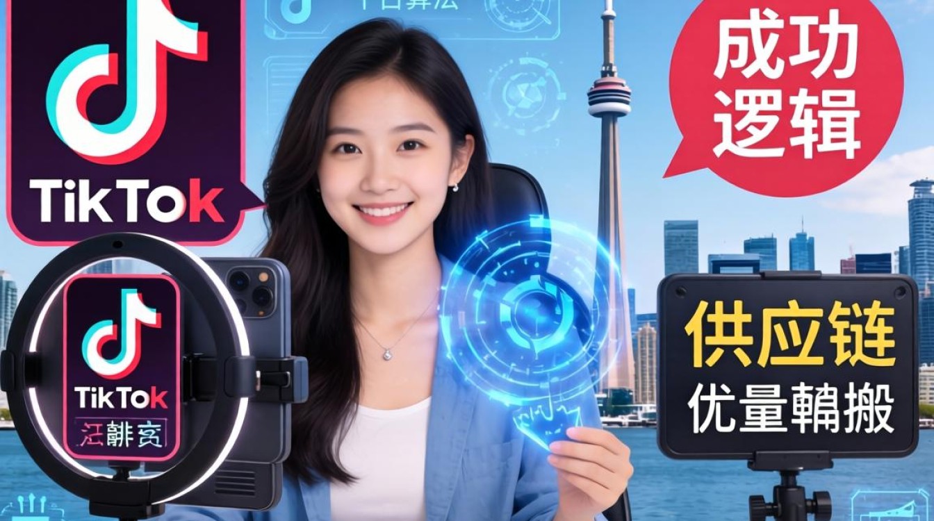 直播带货多伦多TikTok上班实战技巧教程