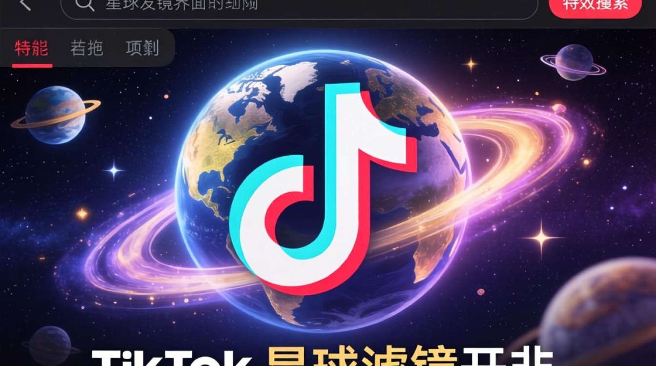 TikTok 星球滤镜在哪里
