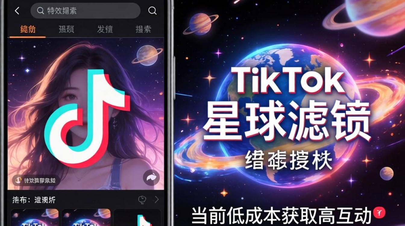 TikTok 星球滤镜在哪里