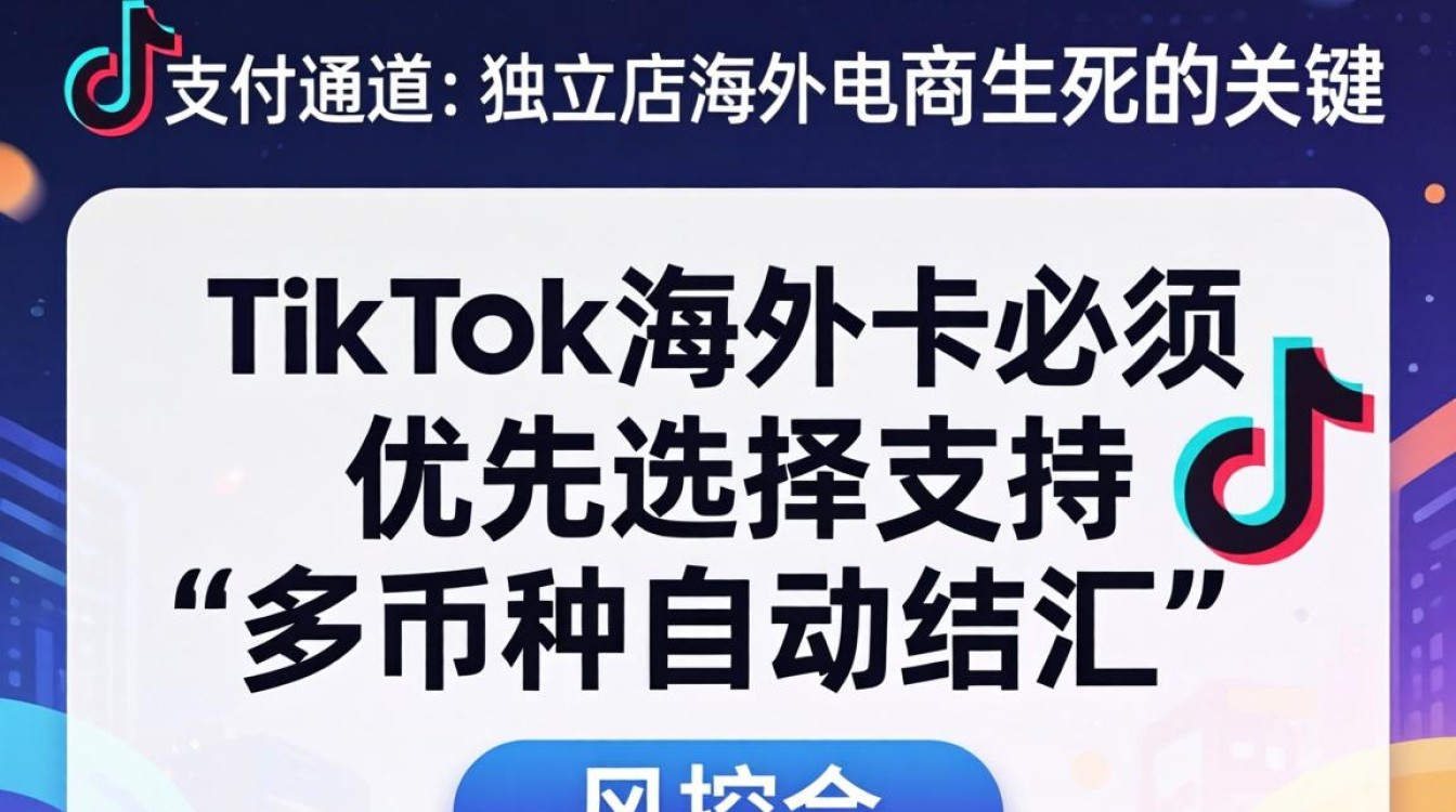 TikTok 海外卡怎么选择