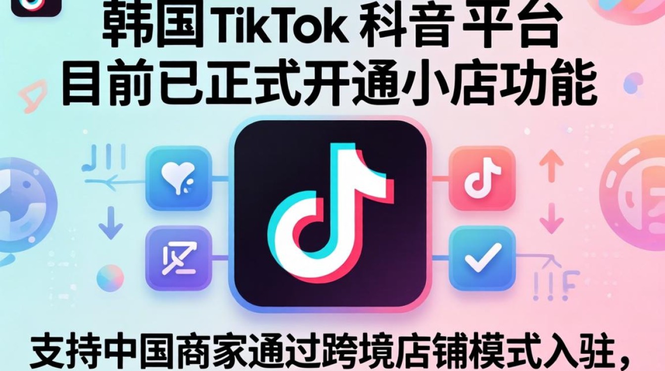 韩国TikTok开店条件及入驻流程