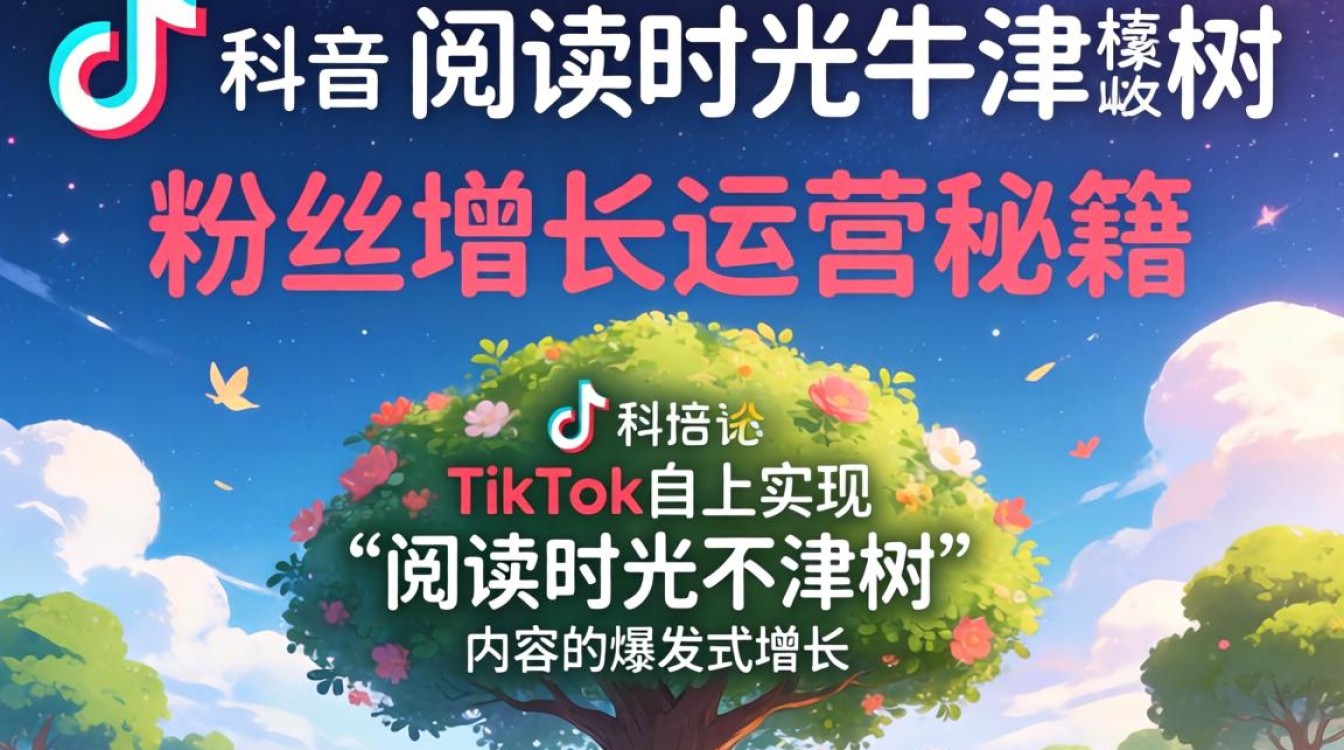 TikTok 阅读时光牛津树怎么涨粉