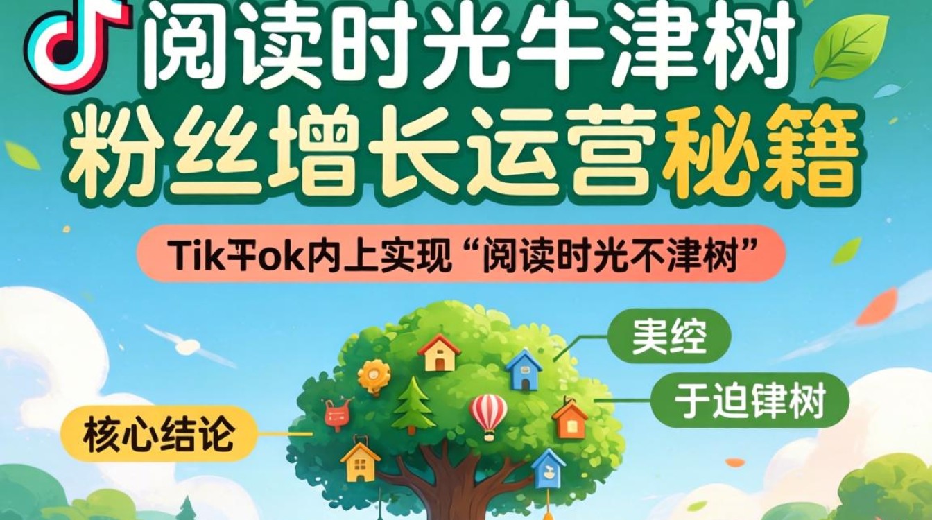 TikTok 阅读时光牛津树怎么涨粉