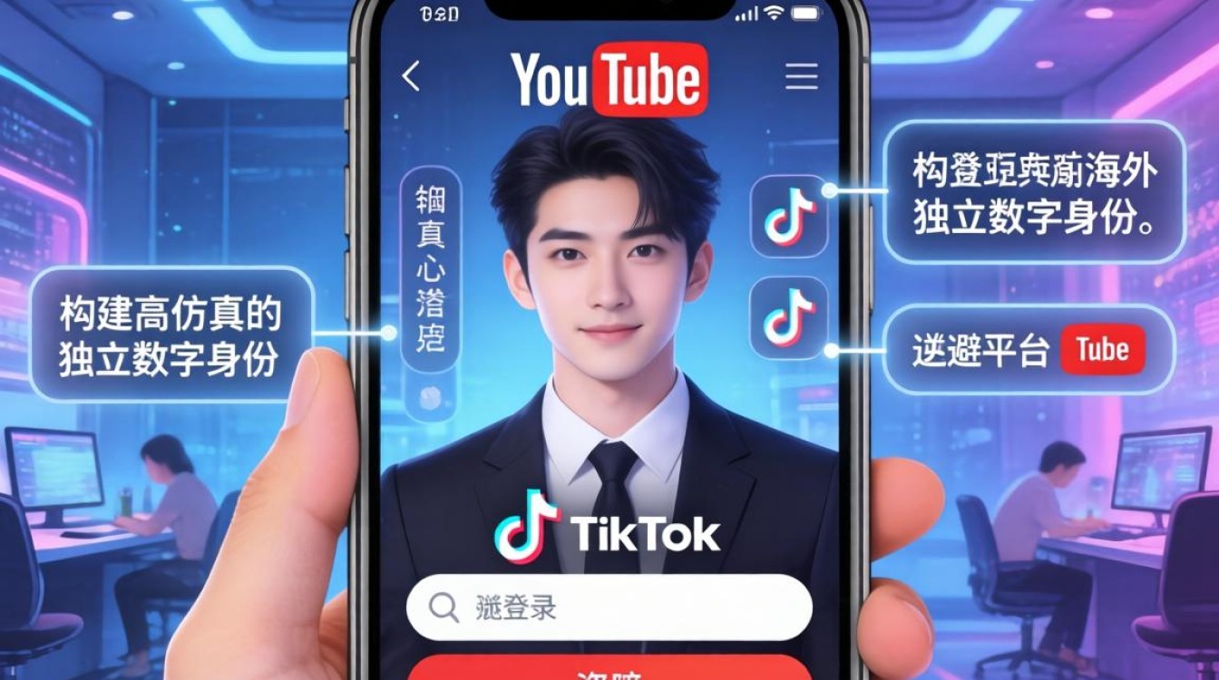 YouTube 虚拟手机环境登录 TikTok 怎么变现