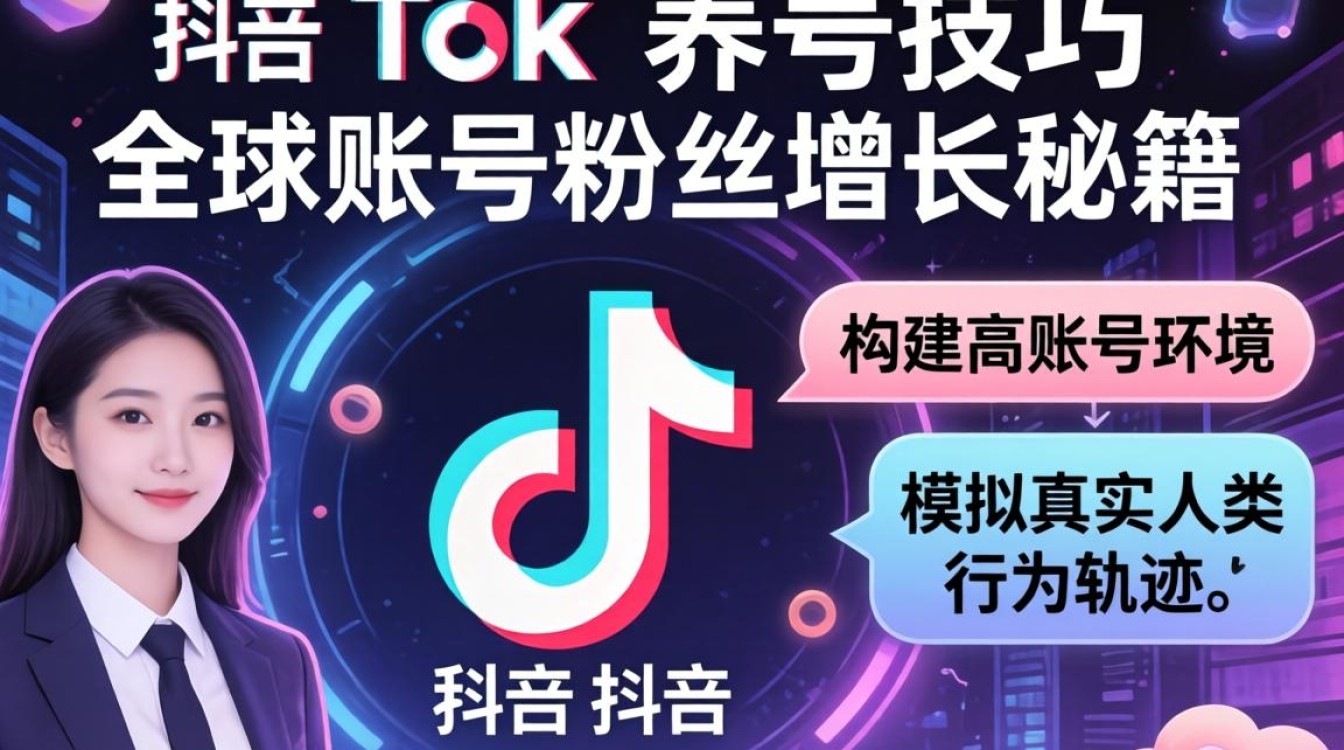 TikTok 养号的技巧全球账号粉丝增长秘籍
