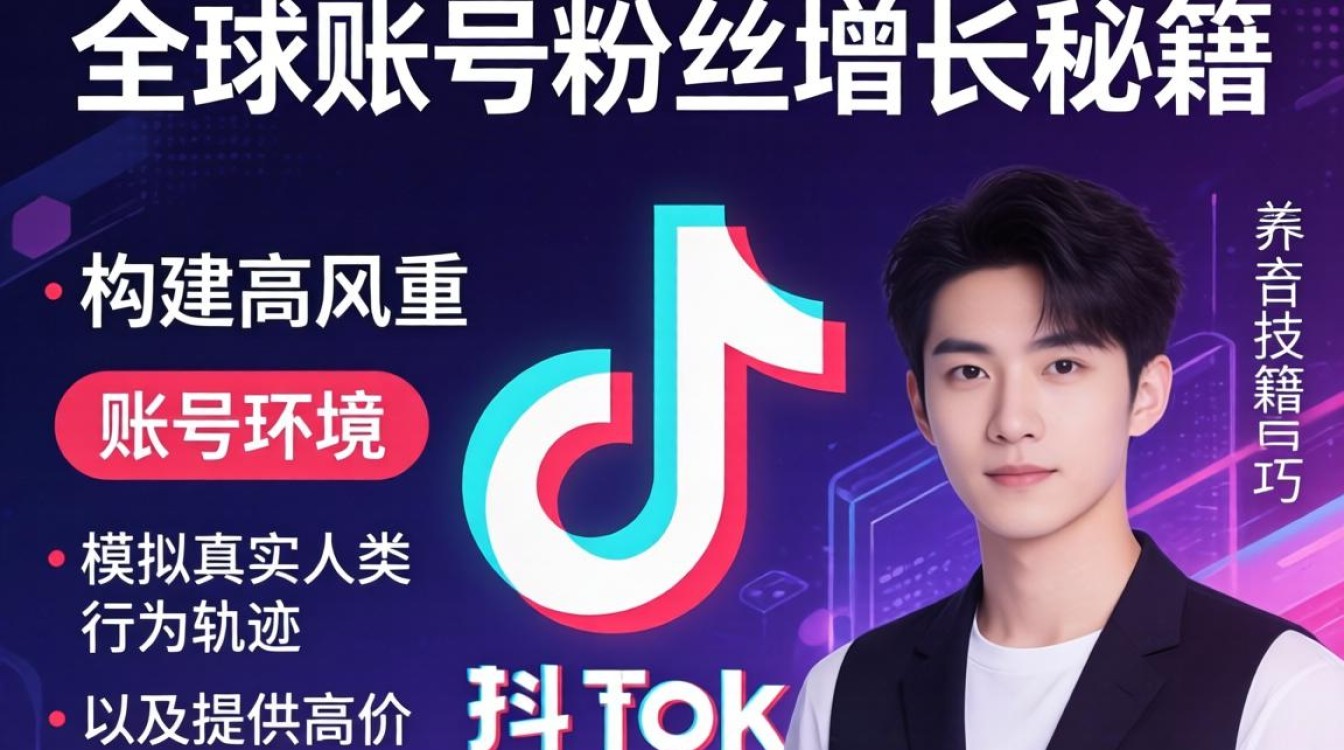 TikTok 养号的技巧全球账号粉丝增长秘籍