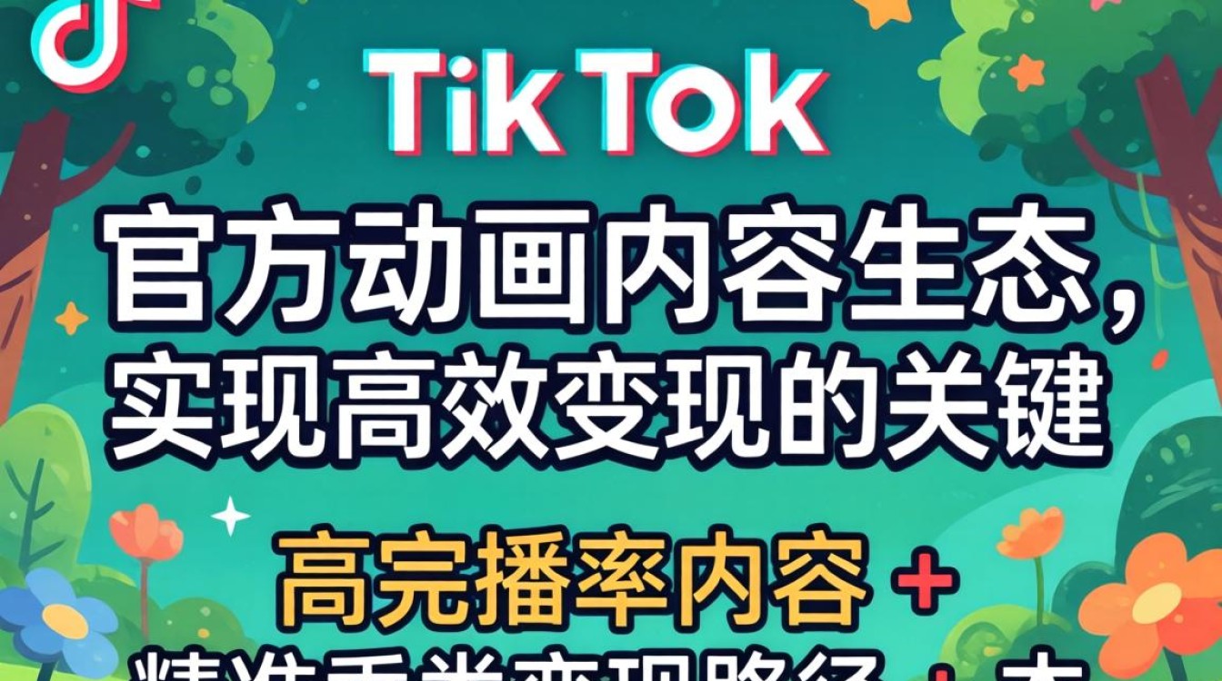 TikTok 官方版动画如何变现