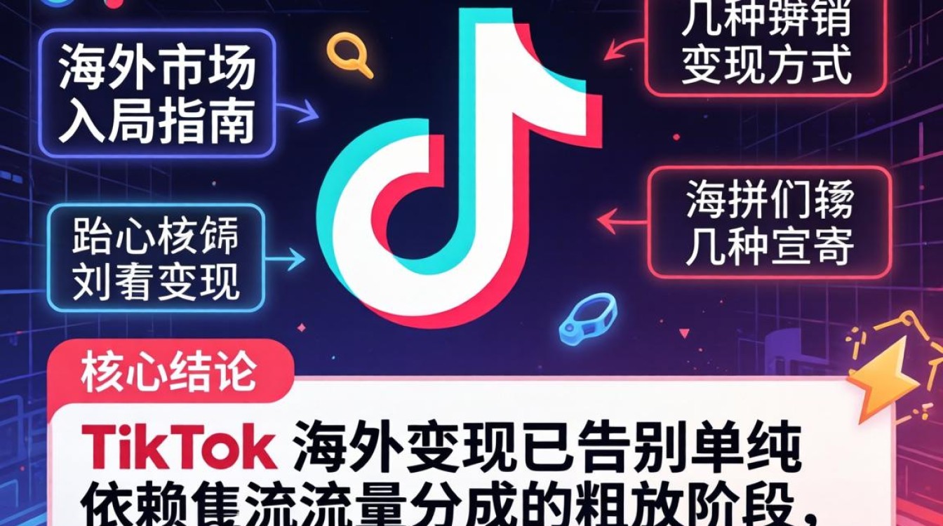 TikTok 的几种变现方式是什么