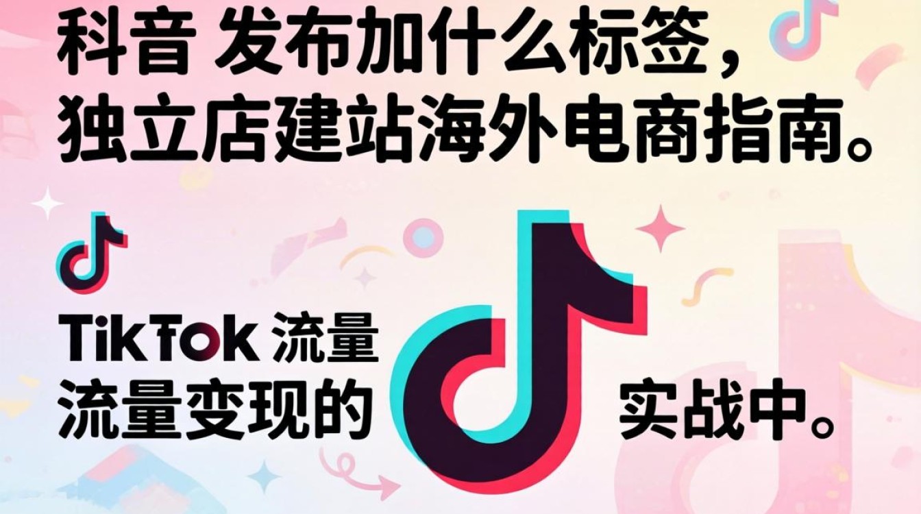 TikTok 发布加什么标签