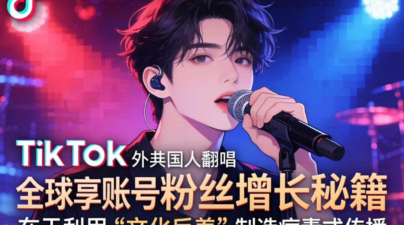 TikTok 外国人翻唱全球账号粉丝增长秘籍