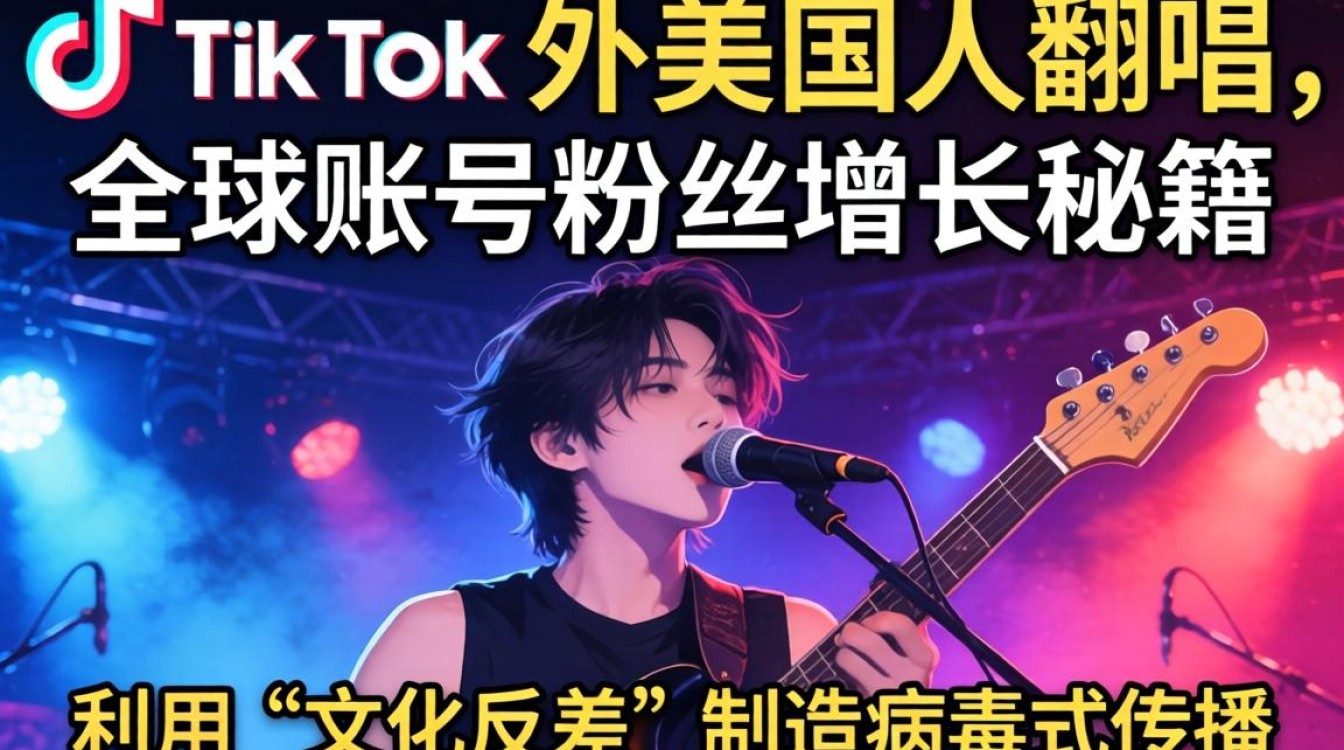 TikTok 外国人翻唱全球账号粉丝增长秘籍