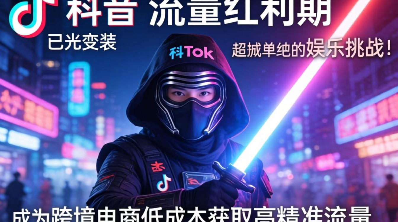 TikTok 光剑变装 跨境电商实战攻略