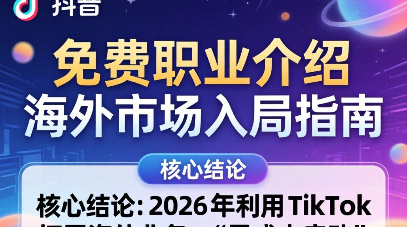 TikTok 免费职业介绍