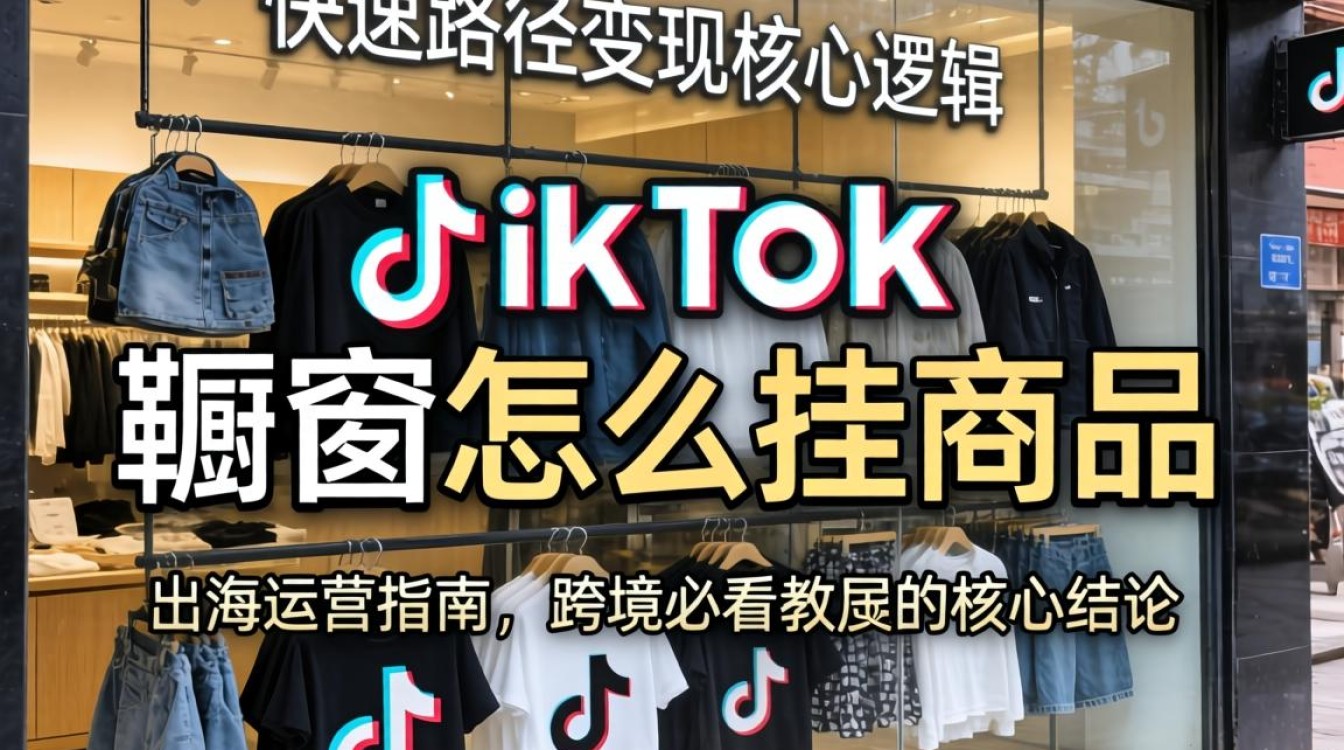 TikTok 橱窗怎么挂商品