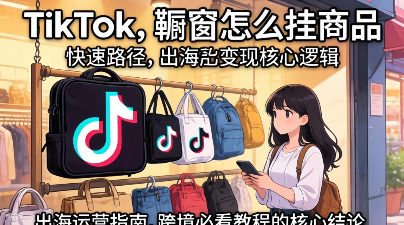 TikTok 橱窗怎么挂商品