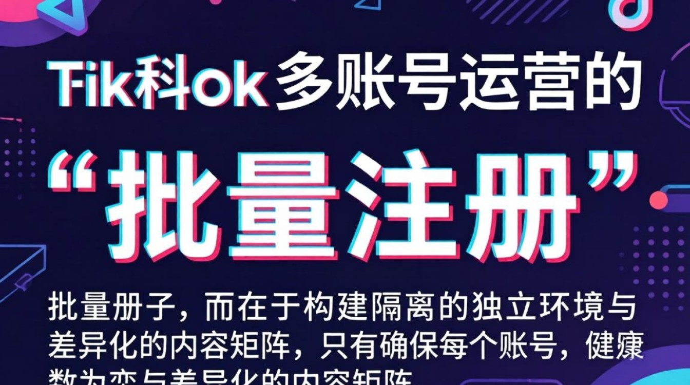 TikTok 多账号运营技巧与粉丝增长秘籍